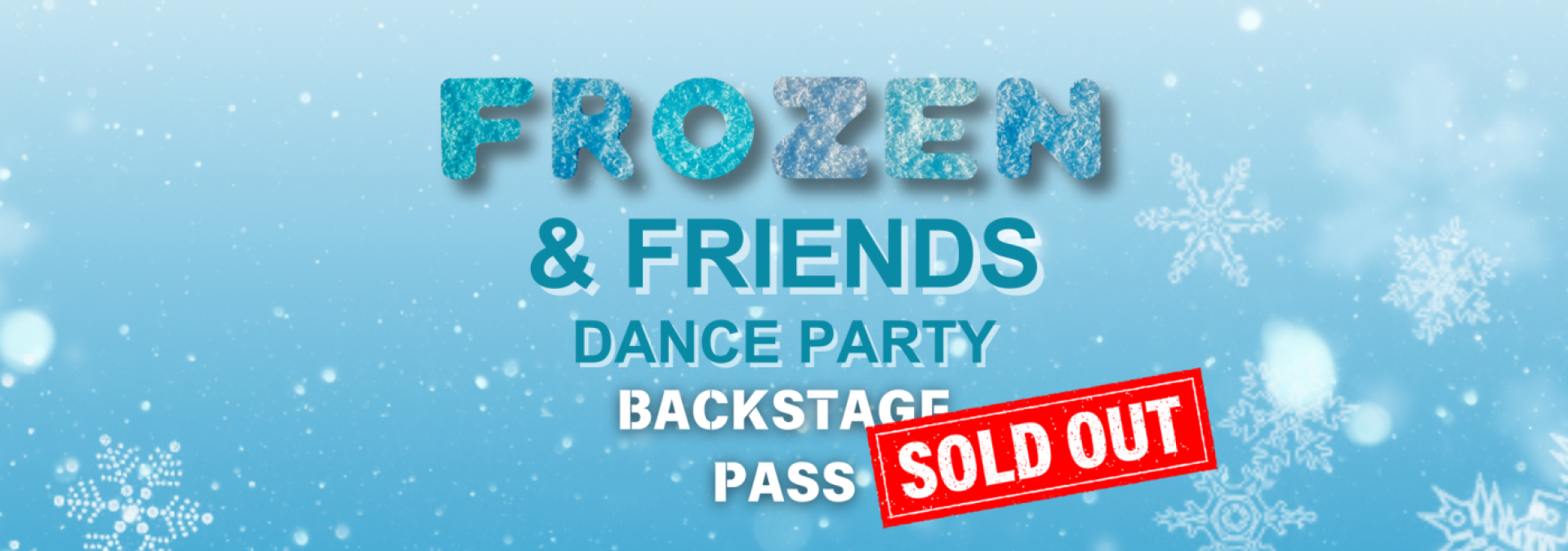 Frozen Friends Web Banner