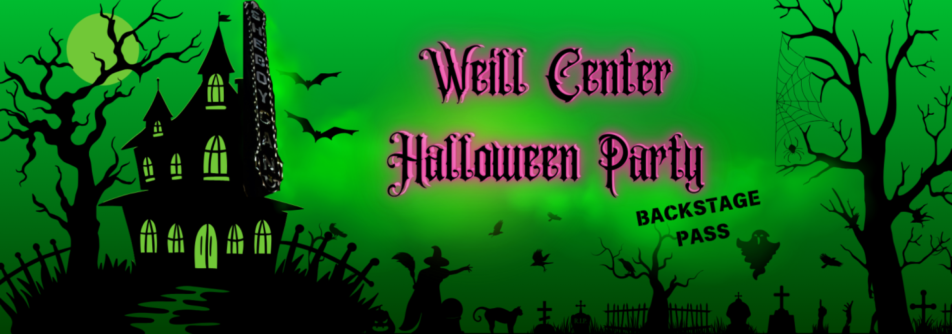 Halloween Party Web Banner