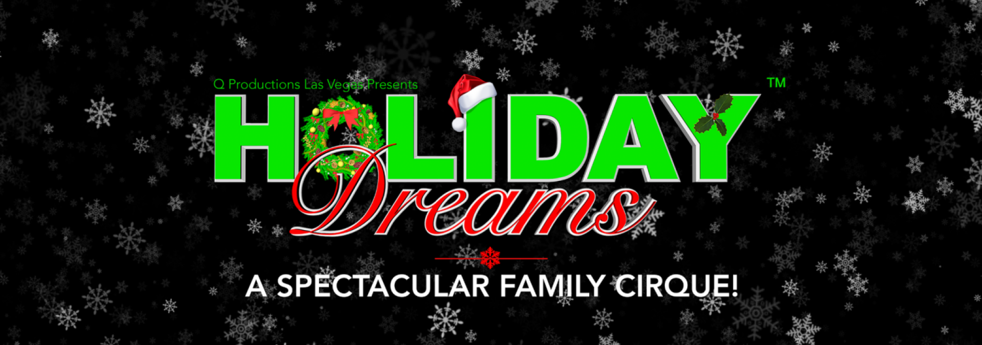 Holiday Dreams Website banner