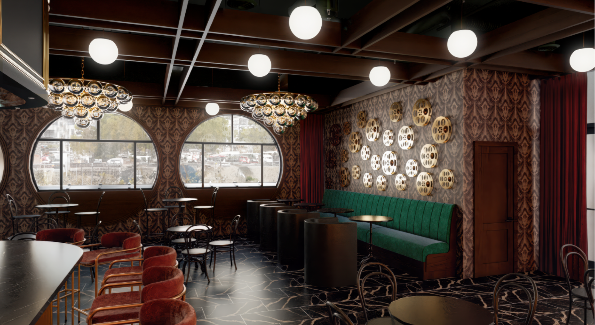 Proposed Rooftop Patio Indoor View 2